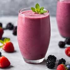 Fairy Garden Strawberry-Crush Smoothie with Vanilla Clouds &amp; Mint Sparkles